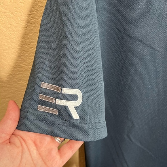 Quiksilver Men's Navy Polo Shirt - Picture 3 of 5